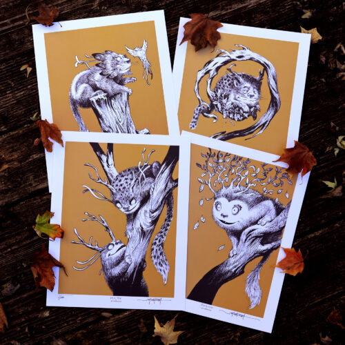 Tree Dwellers Series 1 Limited Art Prints