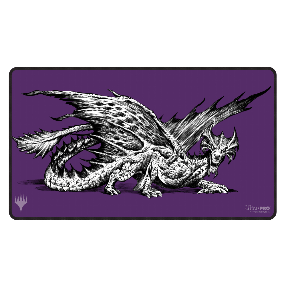 Playmat of Ancient Brass Dragon from Magic The Gathering