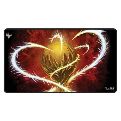 Playmat of Manabarbs from Magic The Gathering