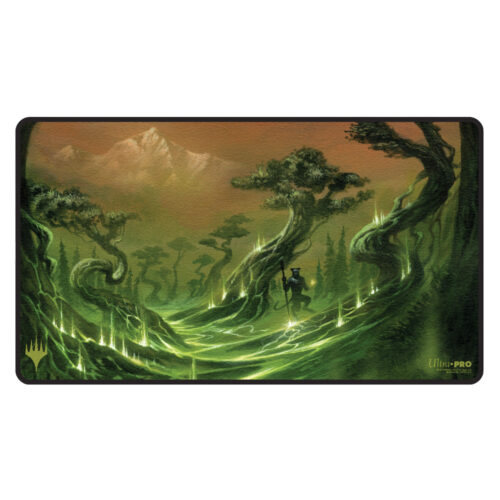 Playmat of Rampant Growth from Magic The Gathering