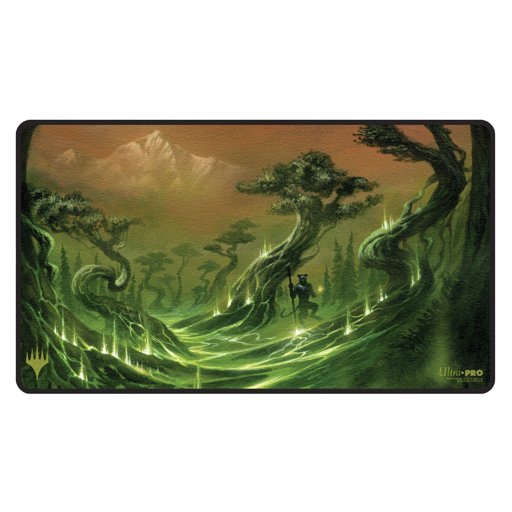 Playmat of Rampant Growth from Magic The Gathering