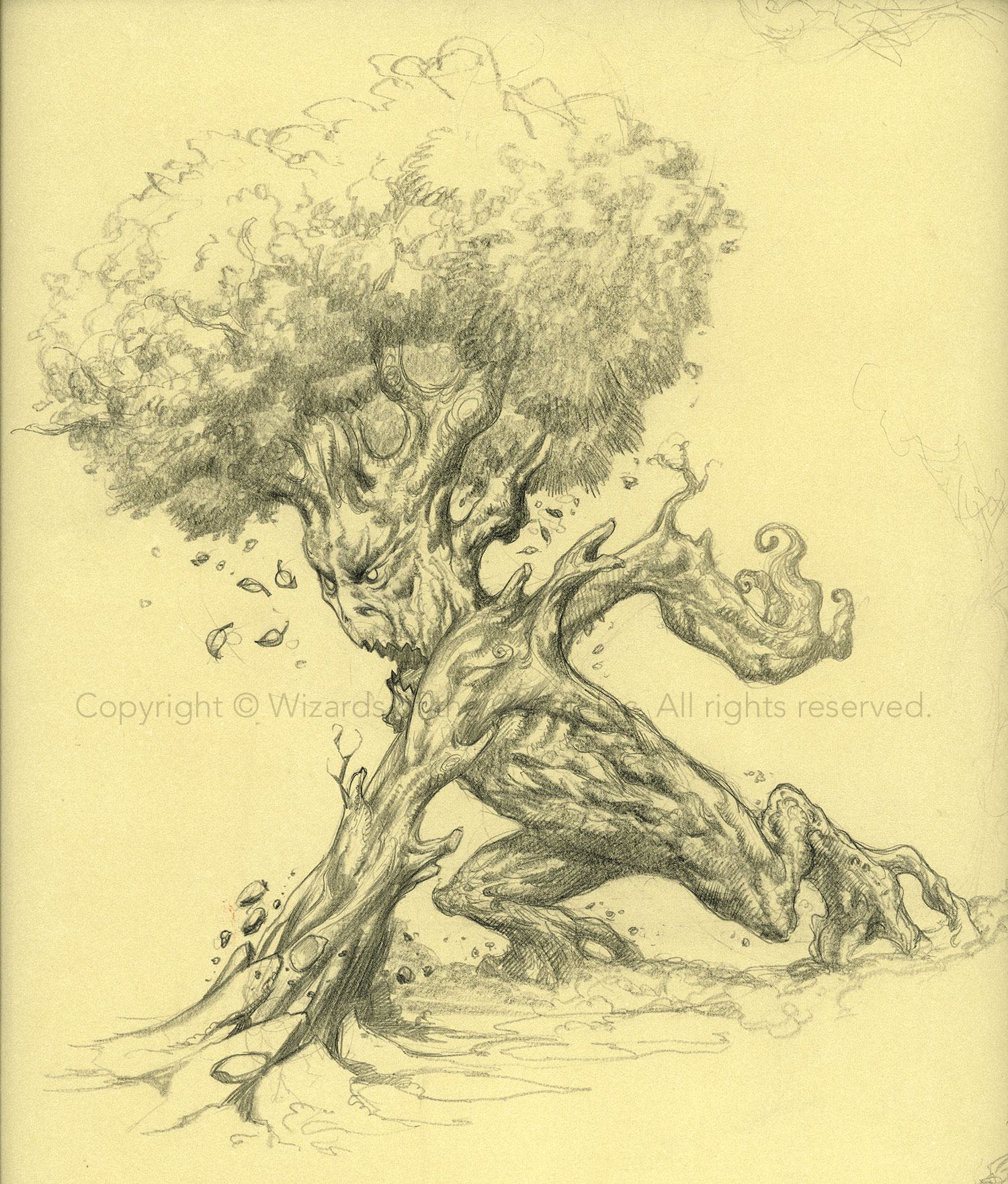 Weed-Pruner Poplar Sketch