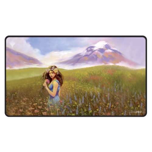 Playmat of Flowering Field from Magic The Gathering