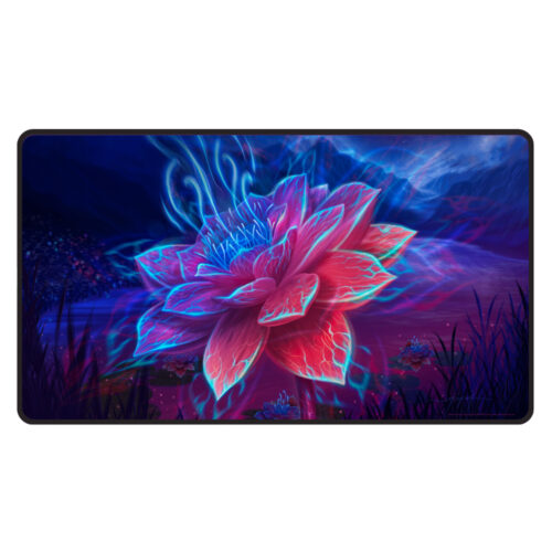 Playmat of Neon Lotus